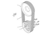Catelpillar PULLEY GP-FAN DRIVE