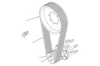 Catelpillar PULLEY GP-FAN DRIVE