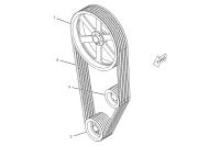 Catelpillar PULLEY GP-FAN DRIVE