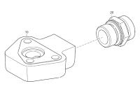 CONNECTING PIECE FOR HP PUMP