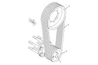 Catelpillar PULLEY GP-FAN DRIVE