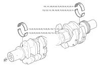 CRANKSHAFT BEARING LOWER HALF