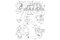 Catelpillar LINES GP-TURBOCHARGER AIR –INLET