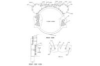 Catelpillar COVER GP-FLYWHEEL HOUSING –REAR STRUCTURE
