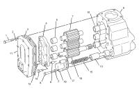 Catelpillar PUMP GP-ENGINE OIL –2-SECTION GEAR*R